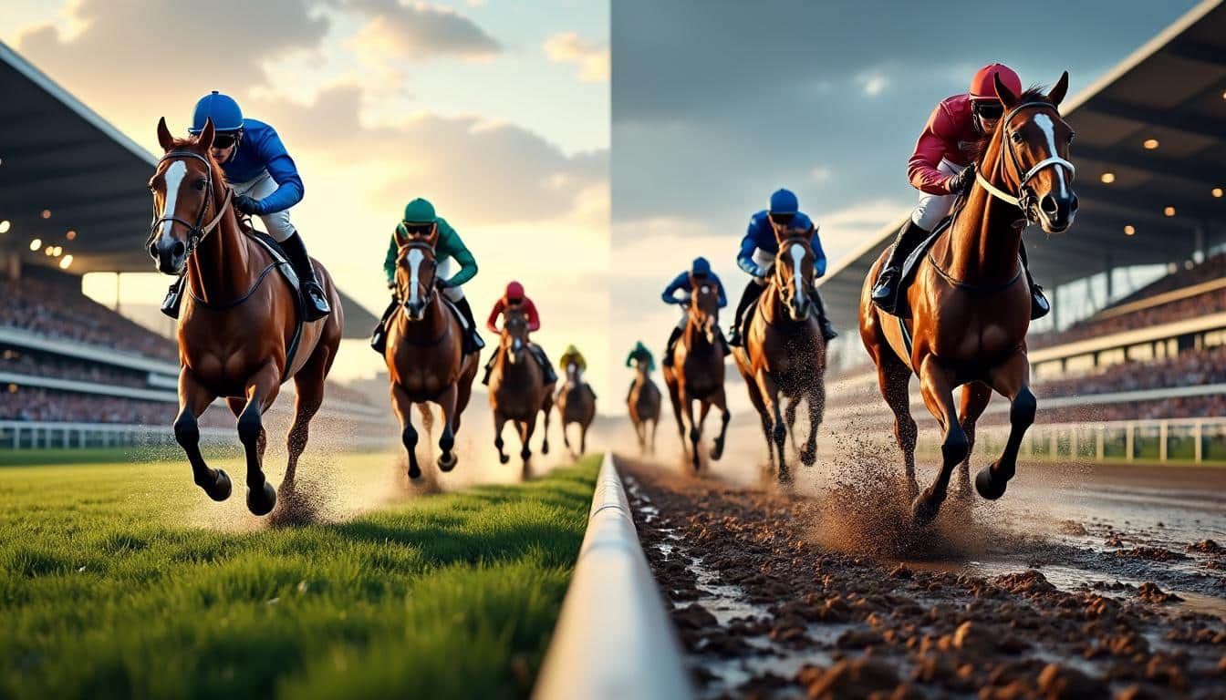 découvrez l'impact chiffré des terrains souples à lourds sur les résultats des courses hippiques selon france galop, pour mieux comprendre les performances des chevaux.